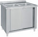 Bambas Frost Chiuvetă Închisă Dublu LK2-240 με 2 Γούρνες 50x50x30cm