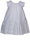 M&B Kid's Fashion Kids Dress Sleeveless White