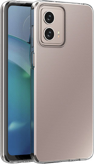 Hurtel Задна корица Силикон 0.5мм Прозрачен (Moto G53)