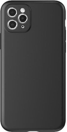 Hurtel Soft Back Cover Silicone Black (Oppo A1 Pro)