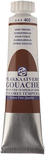 Royal Talens Gouache Tempera Paints 402 Deep Brown in Tube 20ml 1pcs