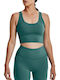 Under Armour Meridian Women's Athletic Crop Top Sleeveless Green