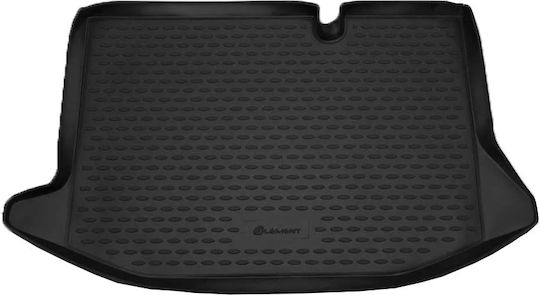 Novline Πατάκι Πορτμπαγκάζ Τύπου Σκαφάκι για Ford Fiesta 2009-2017 Μαύρο
