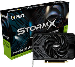 Palit GeForce RTX 4060 Ti 8GB GDDR6 StormX Placă Grafică