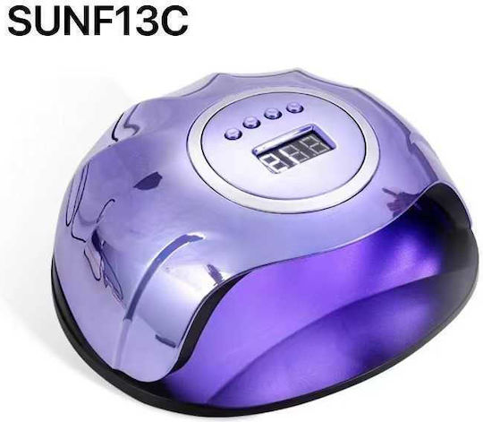 SUNF13C Nail Polish Curing Lamp UV / LED 168W Purple