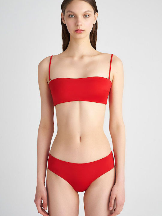 SugarFree Bikini Slip Κόκκινο