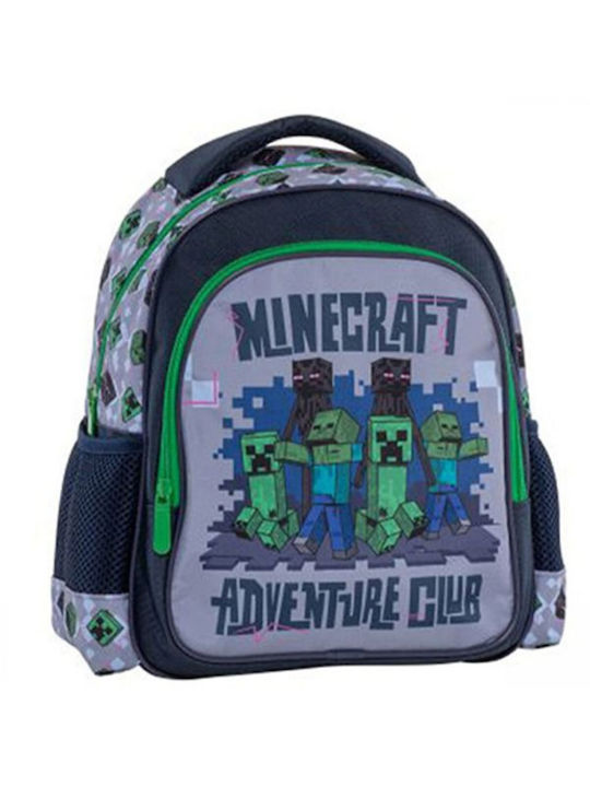 Graffiti Adventure Club School Bag Backpack Kindergarten in Gray color