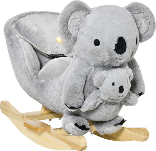 HomCom Koala Качулка Играчка Коала за 18++ месеца Сив