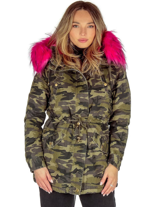 Silia D Women's Short Parka Jacket for Winter w...