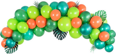 Luftballons Luftballongirlande Tropical Dino