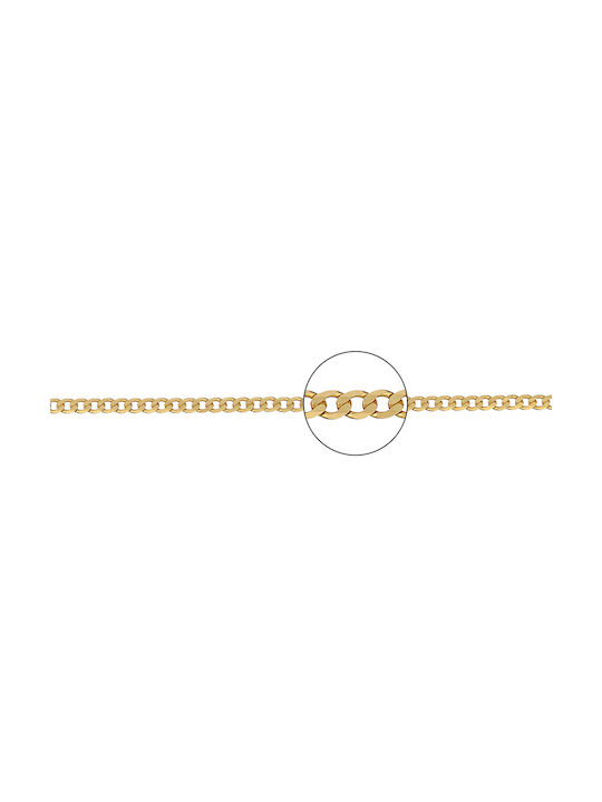 Chain Gourmet n2 Gold, 50cm