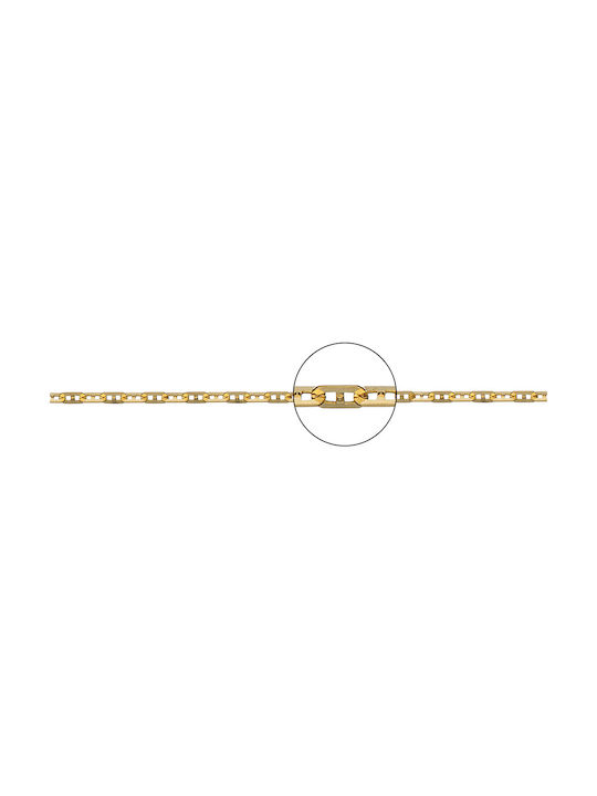 Chain Marina n2 Gold, 45cm