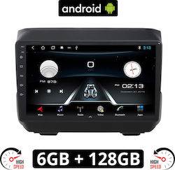 Car-Audiosystem für Jeep Cherokee Jeep 2007-2014 (Bluetooth/USB/AUX/WiFi/GPS) mit Touchscreen 9"