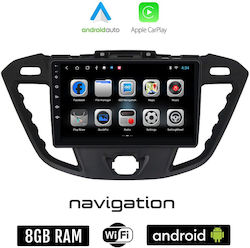 Car-Audiosystem für Ford Tourneo Custom / Tourneo 2013> (Bluetooth/USB/WiFi/GPS/Apple-Carplay/Android-Auto) mit Touchscreen 9"