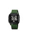 Skmei Digital Uhr Batterie mit Kautschukarmband Green/Black