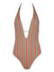 Indian Arrow Brown Swimsuit One Piece For Large Bust
