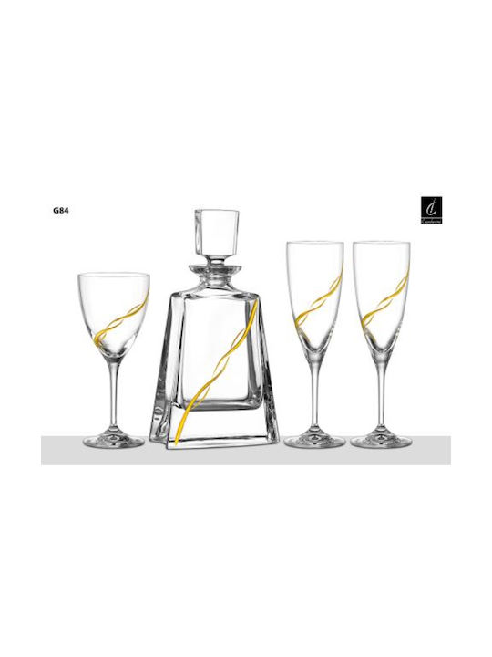 Set de nuntă Capolavoro 4pcs Crystal G84