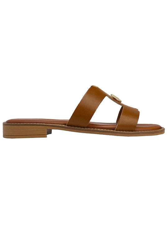 InShoes Leather Women's Sandals Tabac Brown