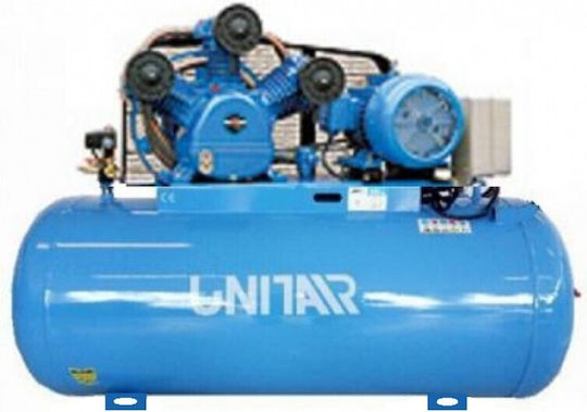 Unitair WORK 500/10 ΥΔ Трифазен Въздушен компресор с Мощност 10к.с и Резервоар 500лт 060-098-1510