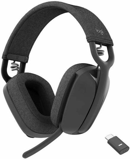 Logitech Zone Vibe Graphite Wireless On Ear Multimedia Headphone with Microphone Bluetooth
