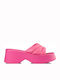 Flache Sandalen Für Damen Fuchsie