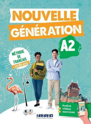 Nouvelle Generation A2 Methode de Francais+ Cahier + app