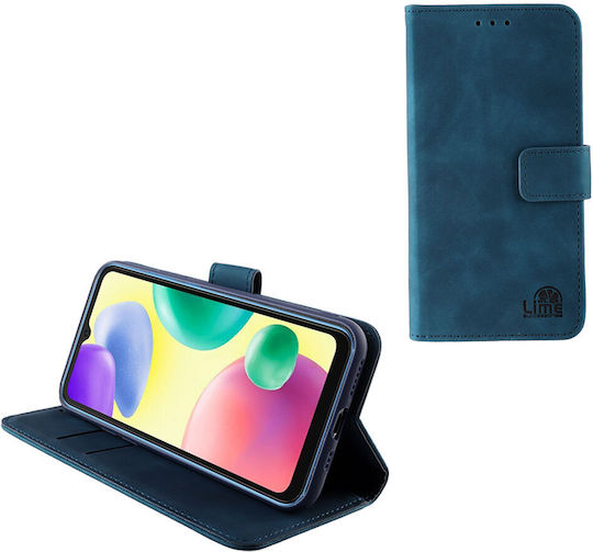 Lime Essential Magnet Buchen Sie Synthetisches Leder Dark Blue (Redmi 10A)
