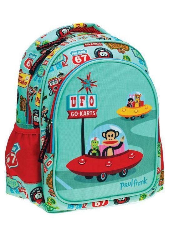 Back Me Up Frank Ufo School Bag Backpack Kindergarten in Light Blue color