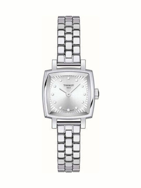 Tissot Womens Watch 20mm Battery With Silver Steel Bracelet