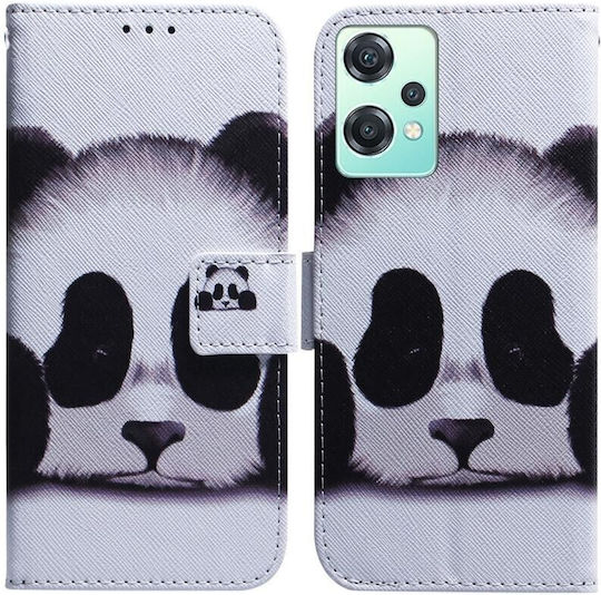 Coloured Drawing Panda Wallet Δερματίνης Πολύχρωμο (OnePlus Nord CE 2 Lite)