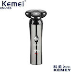 Kemei KM-386 Ξυριστική Μηχανή Προσώπου Επαναφορτιζόμενη