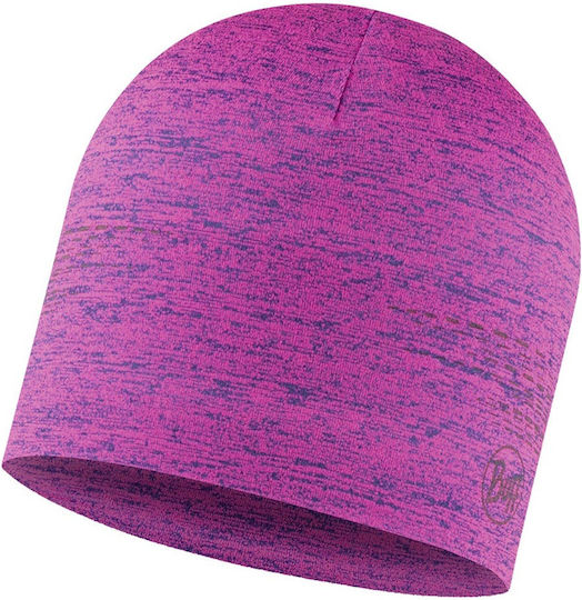 Beanie Unisex Σκούφος Πλεκτός σε Φούξια χρώμα