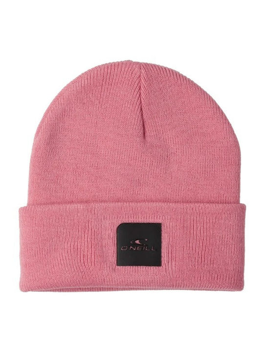 Beanie Γυναικείος Σκούφος Πλεκτός σε Ροζ χρώμα
