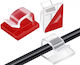 TOOL-0090 Cable Clips 50pcs Transparent