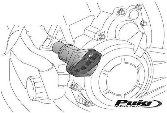 Puig Protecții pentru motor motocicletă 5584N
