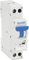 Elmark 2-Poles Automatic Circuit Breaker 20A 41020C