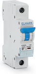 Elmark 1-Pole Automatic Circuit Breaker 10A 41103C