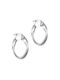 Silver earrings Silver 925 hoops KVK-19153W