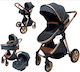 ForAll Monaco 3 in 1 3 in 1 Baby Kinderwagen Ge...