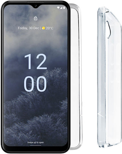 Volte-Tel Slimcolor Air Camera Guard Umschlag Rückseite Silikon Transparent (Nokia G60)