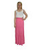 Desiree Hohe Taille Maxi Rock in Rosa Farbe