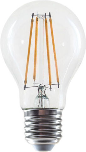 Aca Λάμπα LED 8W για Ντουί E27 και Σχήμα A60 Ψυχρό Λευκό 1040lm