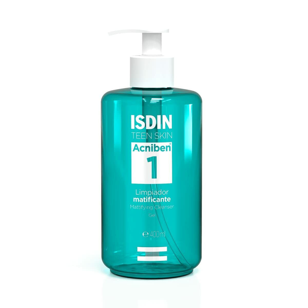 Isdin Acniben 1 Gel Καθαρισμού Προσώπου για Ακνεϊκές Επιδερμίδες 400ml