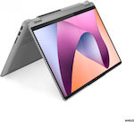 Lenovo IdeaPad Flex 5 14ABR8 14" IPS Touchscreen (Ryzen 3-7330U/8GB/256GB SSD/W11 S) Arctic Grey (GR Keyboard)