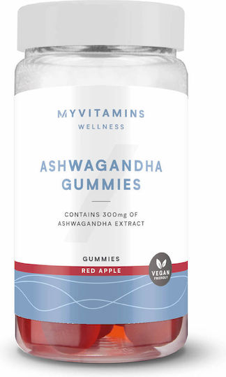 Myvitamins Желета Ашваганда 45мг 60 Брой Червена Ябълка