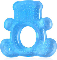 Lorelli Bear Teething Ring with Gel made of Silicone for 3 m+ Blue 1pcs