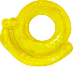 Lorelli Snail Teether with Water BPA Free made of Silicone for 3 m+ 1pcs