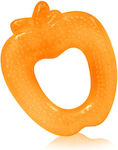 Lorelli Apple Beißring für Zahnen aus Silikon für 3 m+ Orange 1Stück