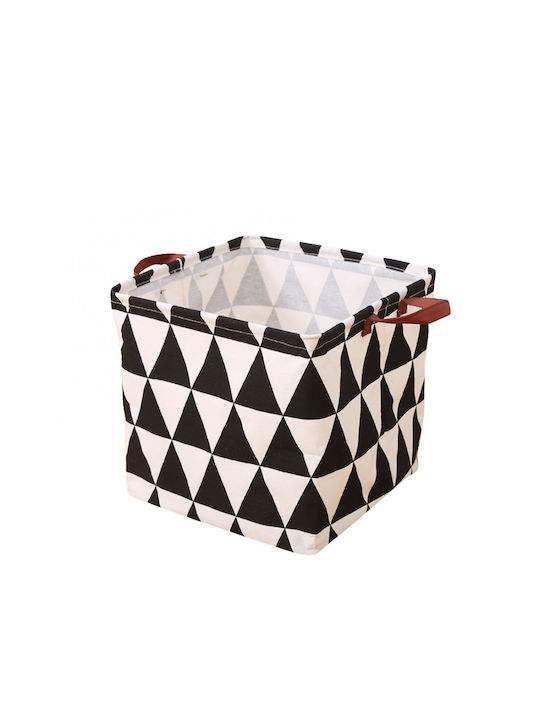 ecarla Children's Storage Basket made of Fabric White 31x31x31cm 1pcs