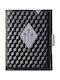 Leather Men's Wallet Cards with RFID Black